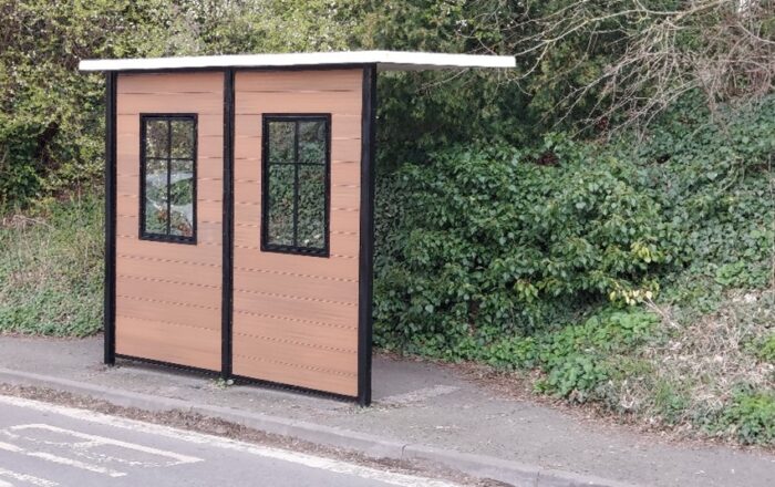 Didcot regala una marquesina de autobús a la comunidad local