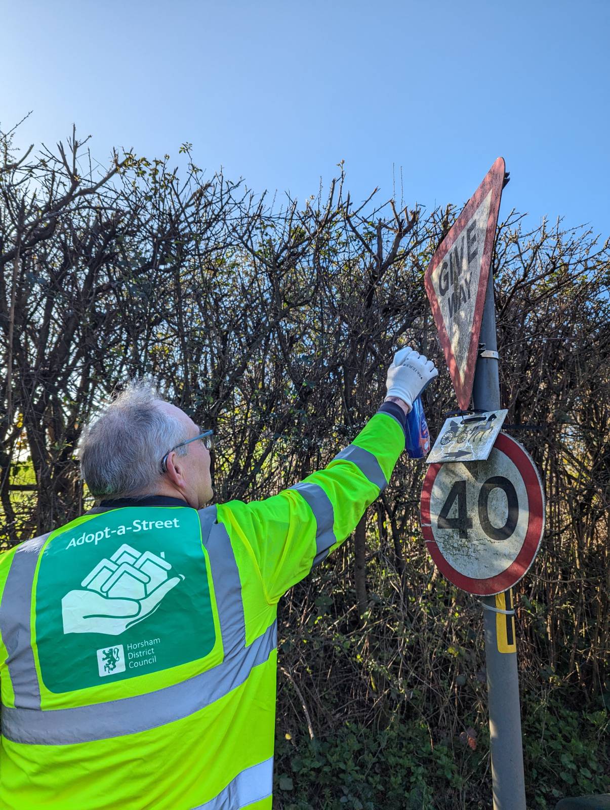 Horsham members join Great British Spring Clean